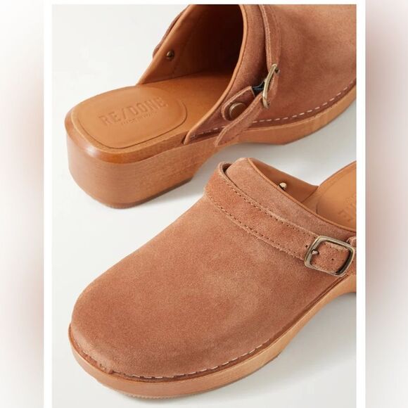 28 NIB 415.00 REDONE
Suede Platform 70’s Classic Clogs - Picture 2 of 11
